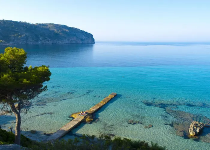 Camp de Mar en la costa oeste de Mallorca